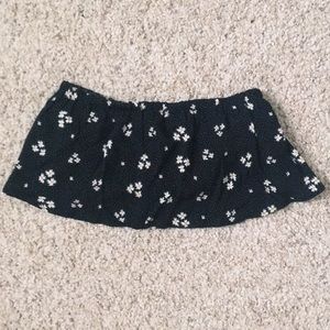 American Eagle flower patterned tube top bandeau